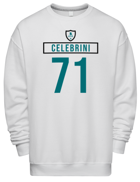 Home Jersey Macklin Celebrini Premium Unisex Crewneck Sweatshirt | Swagsta