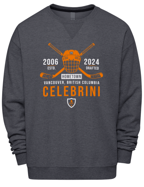 Heritage Macklin Celebrini Premium Unisex Crewneck Sweatshirt | Swagsta
