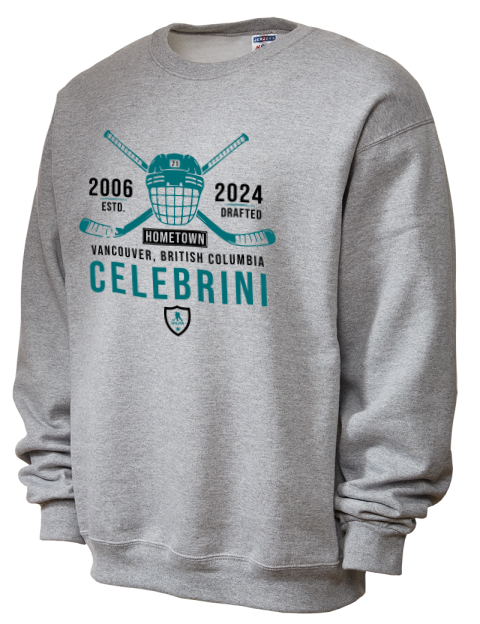 Classic Heritage Macklin Celebrini Unisex Crewneck Sweatshirt | Swagsta