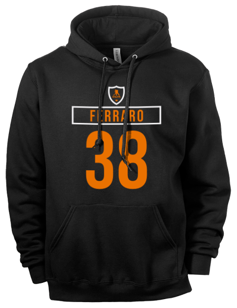 Away Jersey Mario Ferraro Eco Premium Unisex Hooded Sweatshirt | Swagsta