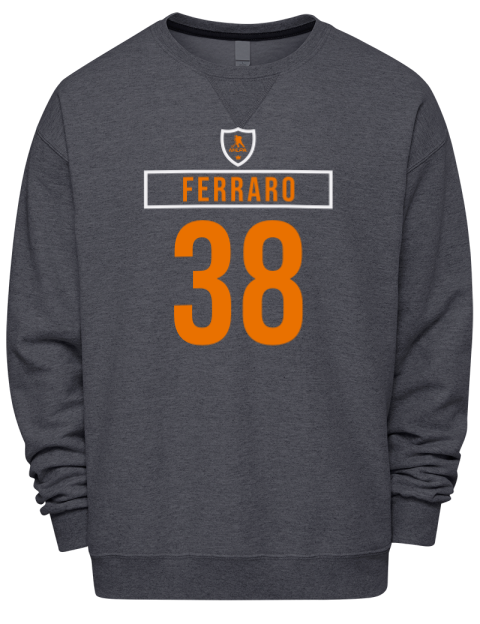 Away Jersey Mario Ferraro Premium Unisex Crewneck Sweatshirt | Swagsta