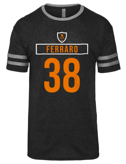 Away Jersey Mario Ferraro Men's Tri-Blend T-Shirt | Swagsta