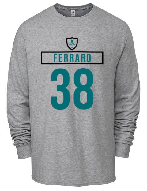 Home Jersey Mario Ferraro Men's Long-Sleeve T-Shirt | Swagsta