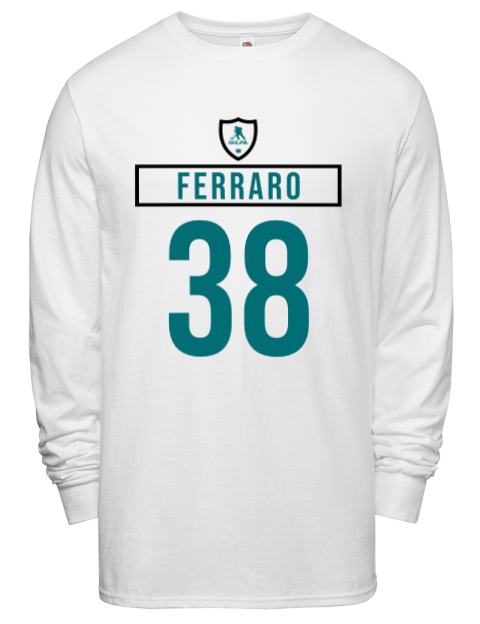 Home Jersey Mario Ferraro Men's Long-Sleeve T-Shirt | Swagsta