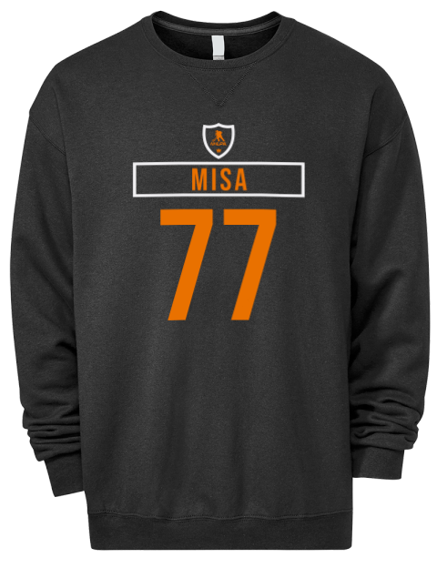 Away Jersey Michael Misa Premium Unisex Crewneck Sweatshirt | Swagsta