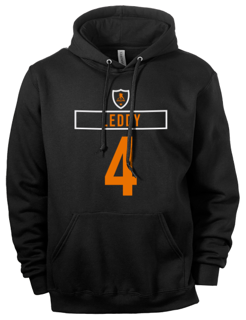 Away Jersey Nick Leddy Eco Premium Unisex Hooded Sweatshirt | Swagsta