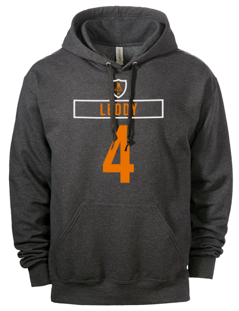 Away Jersey Nick Leddy Eco Premium Unisex Hooded Sweatshirt | Swagsta
