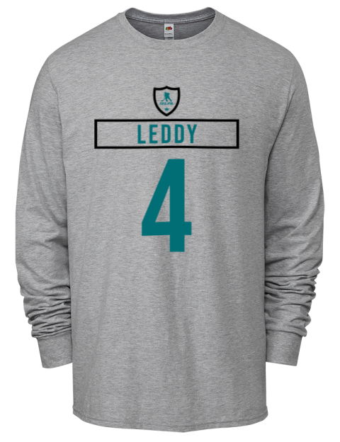 Home Jersey Nick Leddy Men's Long-Sleeve T-Shirt | Swagsta