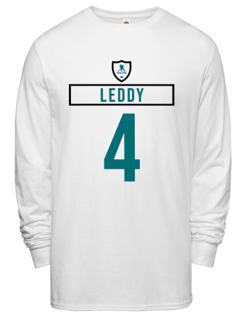 Home Jersey Nick Leddy Men's Long-Sleeve T-Shirt | Swagsta