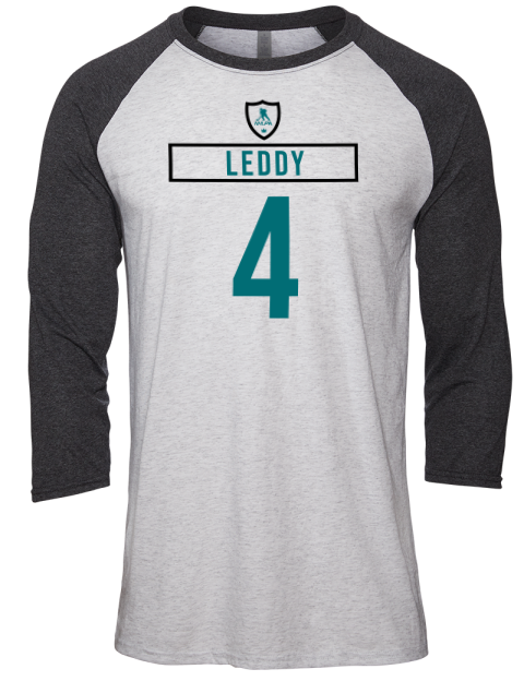 Home Jersey Nick Leddy Unisex Premium Three-Quarter Raglan T-Shirt | Swagsta