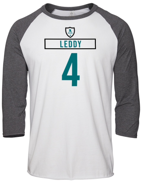 Home Jersey Nick Leddy Unisex Premium Three-Quarter Raglan T-Shirt | Swagsta