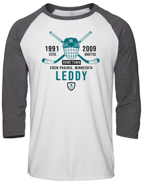 Classic Heritage Nick Leddy Unisex Premium Three-Quarter Raglan T-Shirt | Swagsta