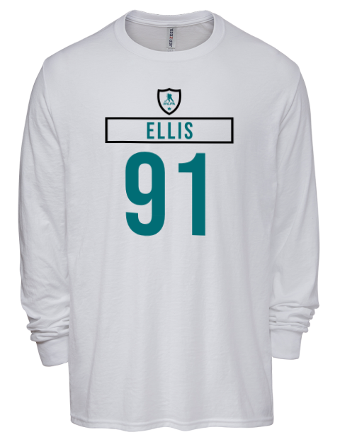 Home Jersey Ryan Ellis Men's Premium Blend Long Sleeve-T-Shirt | Swagsta