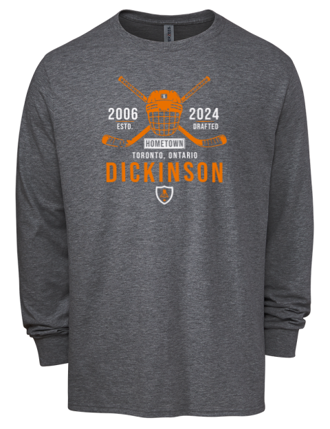 Heritage Sam Dickinson Men's Premium Blend Long Sleeve-T-Shirt | Swagsta