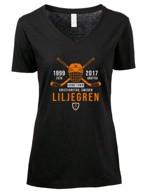 Heritage Timothy Liljegren Premium Ladies V-Neck T-Shirt | Swagsta
