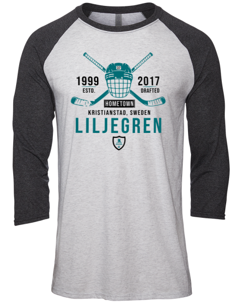 Classic Heritage Timothy Liljegren Unisex Premium Three-Quarter Raglan T-Shirt | Swagsta