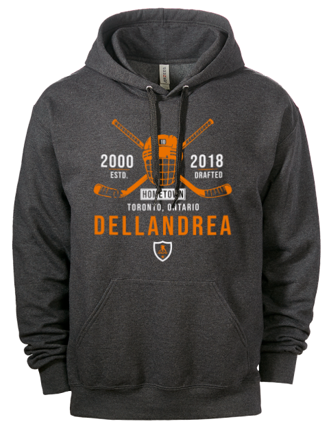 Heritage Ty Dellandrea Eco Premium Unisex Hooded Sweatshirt | Swagsta