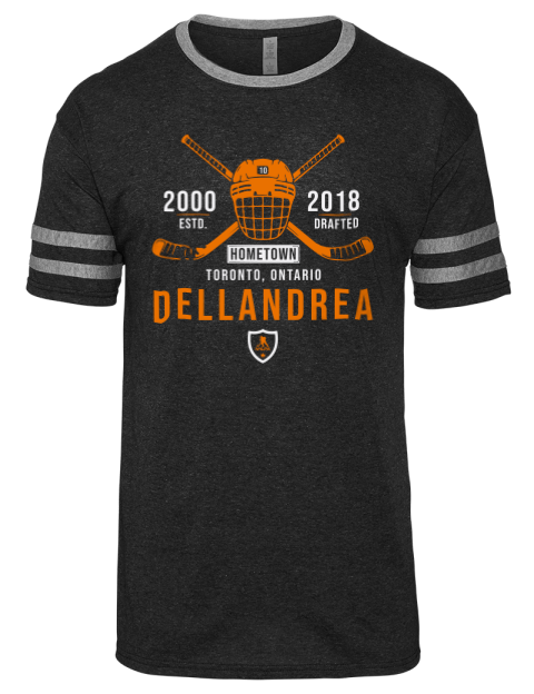 Heritage Ty Dellandrea Men's Tri-Blend T-Shirt | Swagsta
