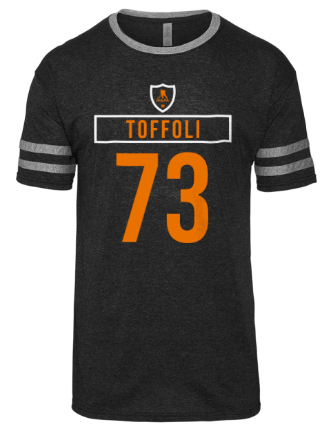 Away Jersey Tyler Toffoli Men's Tri-Blend T-Shirt | Swagsta