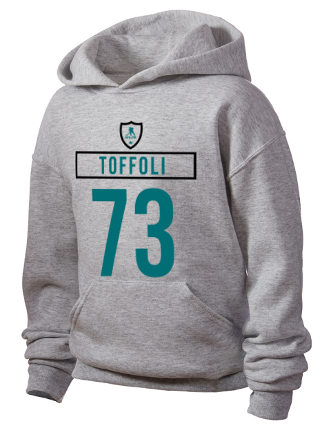 Home Jersey Tyler Toffoli Youth Hooded Sweatshirt | Swagsta