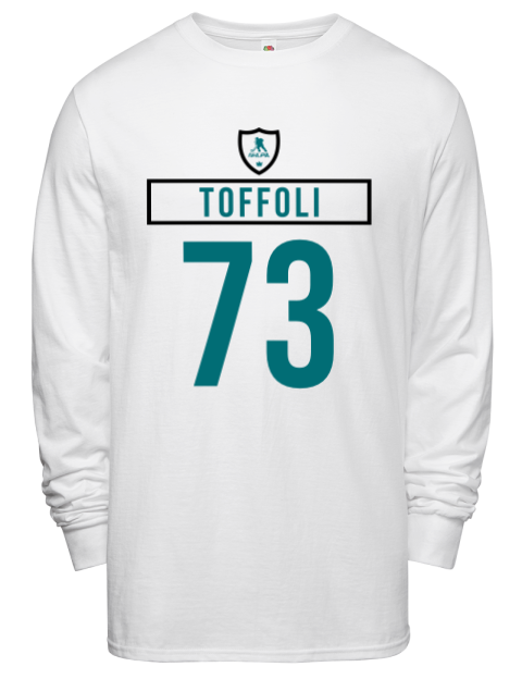 Home Jersey Tyler Toffoli Men's Long-Sleeve T-Shirt | Swagsta