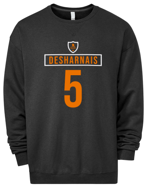 Away Jersey Vincent Desharnais Premium Unisex Crewneck Sweatshirt | Swagsta