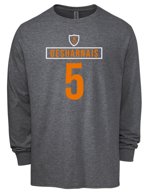 Away Jersey Vincent Desharnais Men's Premium Blend Long Sleeve-T-Shirt | Swagsta