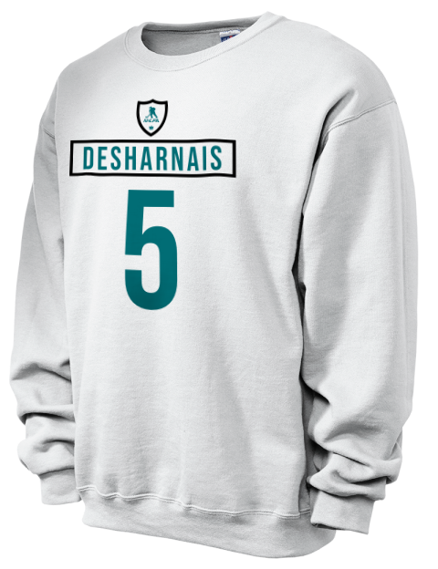 Home Jersey Vincent Desharnais Unisex Crewneck Sweatshirt | Swagsta