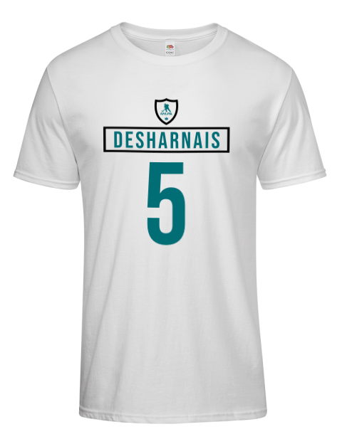Home Jersey Vincent Desharnais Men's Premium T-Shirt | Swagsta