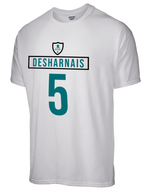 Home Jersey Vincent Desharnais Dri-Power Unisex T-Shirt | Swagsta