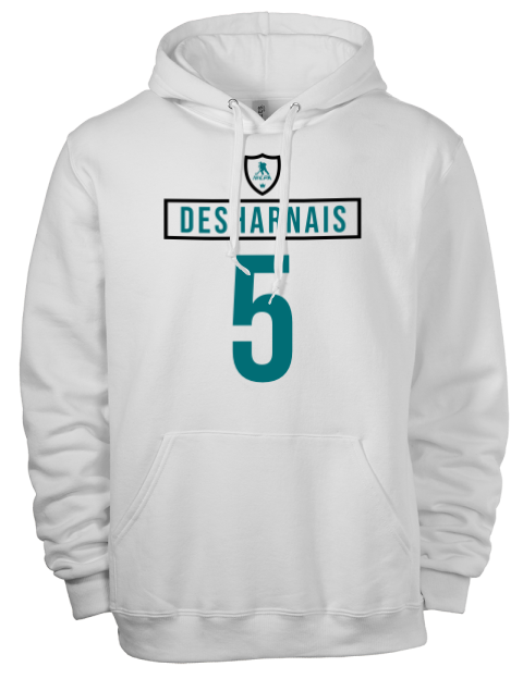 Home Jersey Vincent Desharnais Eco Premium Unisex Hooded Sweatshirt | Swagsta