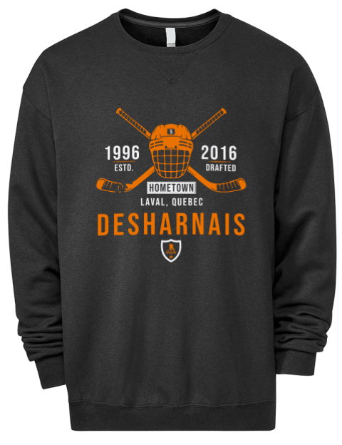 Heritage Vincent Desharnais Premium Unisex Crewneck Sweatshirt | Swagsta