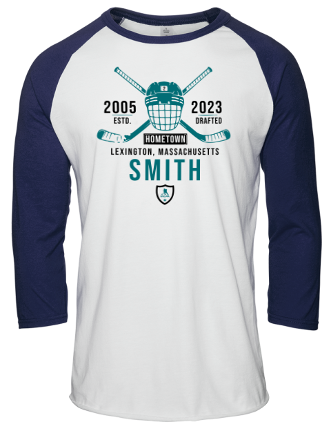 Classic Heritage Will Smith Unisex Premium Three-Quarter Raglan T-Shirt | Swagsta