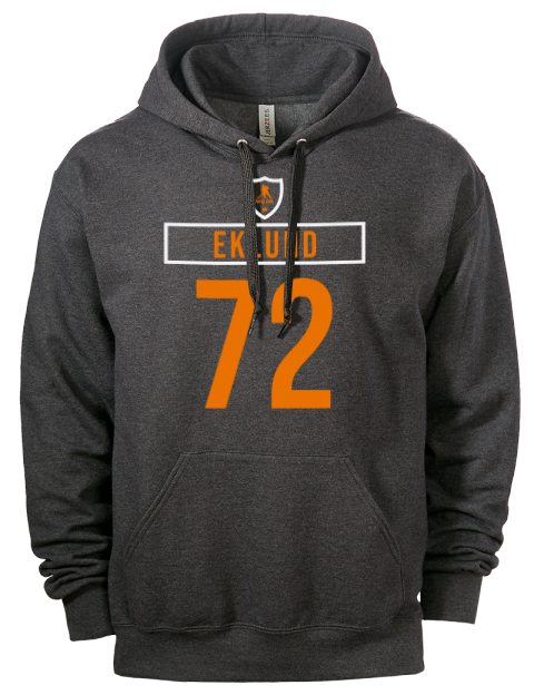 Away Jersey William Eklund Eco Premium Unisex Hooded Sweatshirt | Swagsta