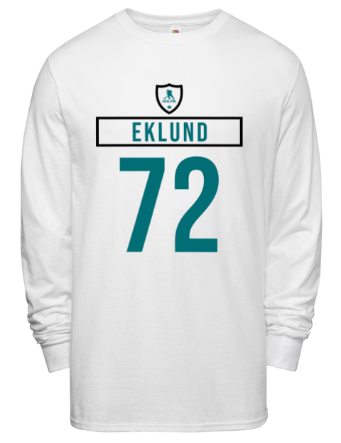 Home Jersey William Eklund Men's Long-Sleeve T-Shirt | Swagsta