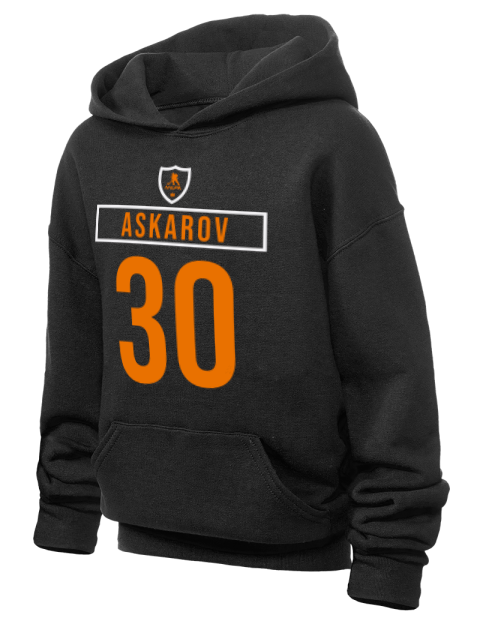 Away Jersey Yaroslav Askarov Youth Hooded Sweatshirt | Swagsta