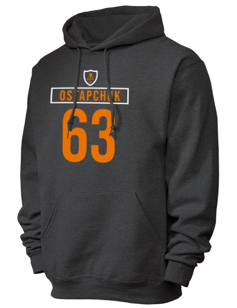 Away Jersey Zach Ostapchuk Unisex Hooded Sweatshirt | Swagsta