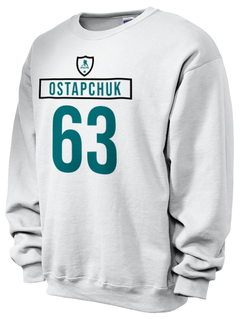 Home Jersey Zach Ostapchuk Unisex Crewneck Sweatshirt | Swagsta