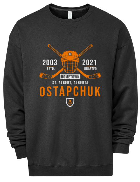 Heritage Zach Ostapchuk Premium Unisex Crewneck Sweatshirt | Swagsta