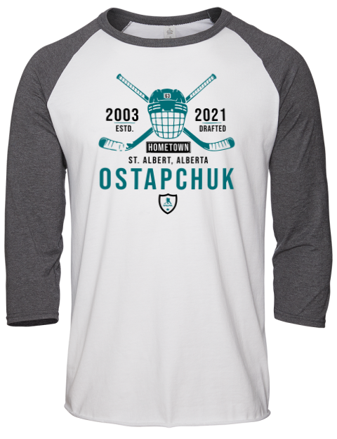 Classic Heritage Zach Ostapchuk Unisex Premium Three-Quarter Raglan T-Shirt | Swagsta