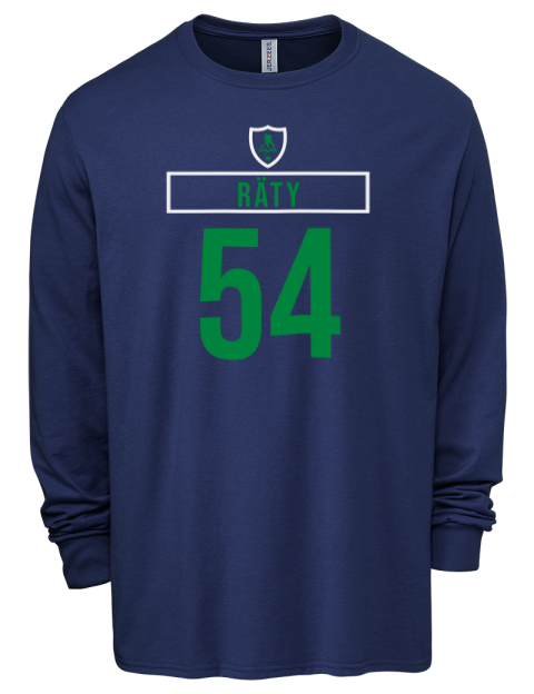Away Jersey Aatu Raty Men's Premium Blend Long Sleeve-T-Shirt | Swagsta