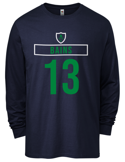 Away Jersey Arshdeep Bains Men's Long-Sleeve T-Shirt | Swagsta