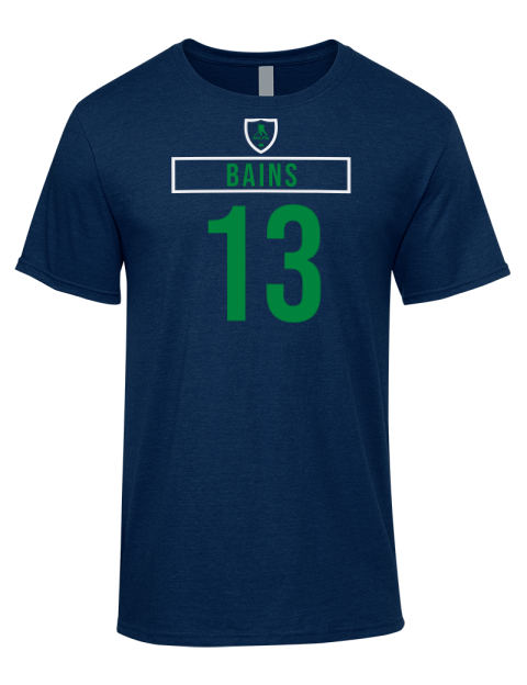 Away Jersey Arshdeep Bains Premium Ring-Spun Cotton Unisex T-Shirt | Swagsta