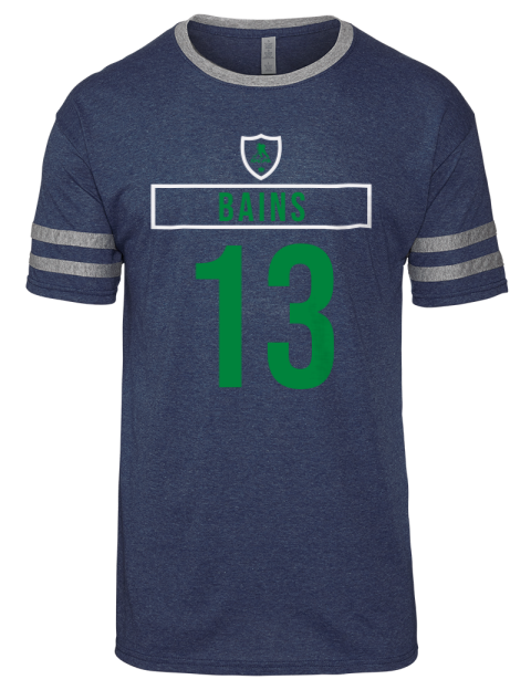 Away Jersey Arshdeep Bains Men's Tri-Blend T-Shirt | Swagsta