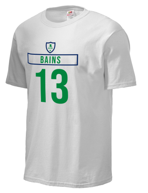 Home Jersey Arshdeep Bains Unisex T-Shirt | Swagsta