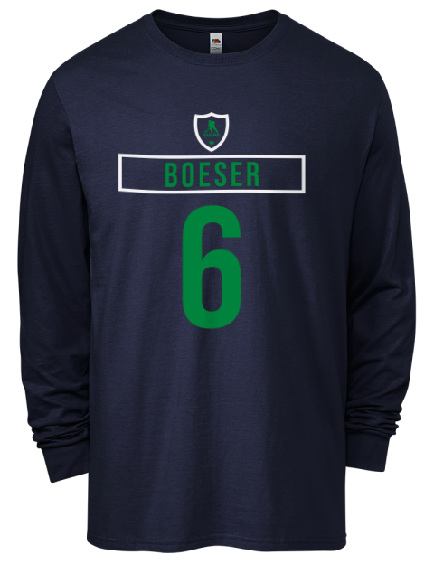 Away Jersey Brock Boeser Men's Long-Sleeve T-Shirt | Swagsta
