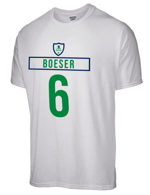 Home Jersey Brock Boeser Dri-Power Unisex T-Shirt | Swagsta