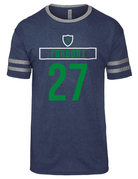 Away Jersey Derek Forbort Men's Tri-Blend T-Shirt | Swagsta