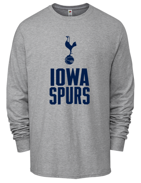 Stacked Iowa Spurs Men's Long-Sleeve T-Shirt | Swagsta