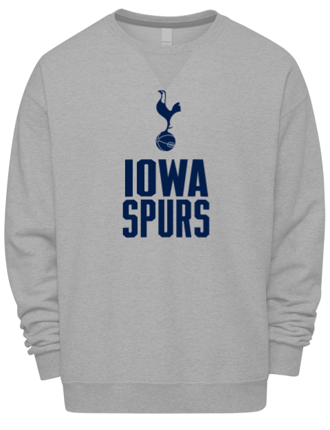 Stacked Iowa Spurs Premium Unisex Crewneck Sweatshirt | Swagsta